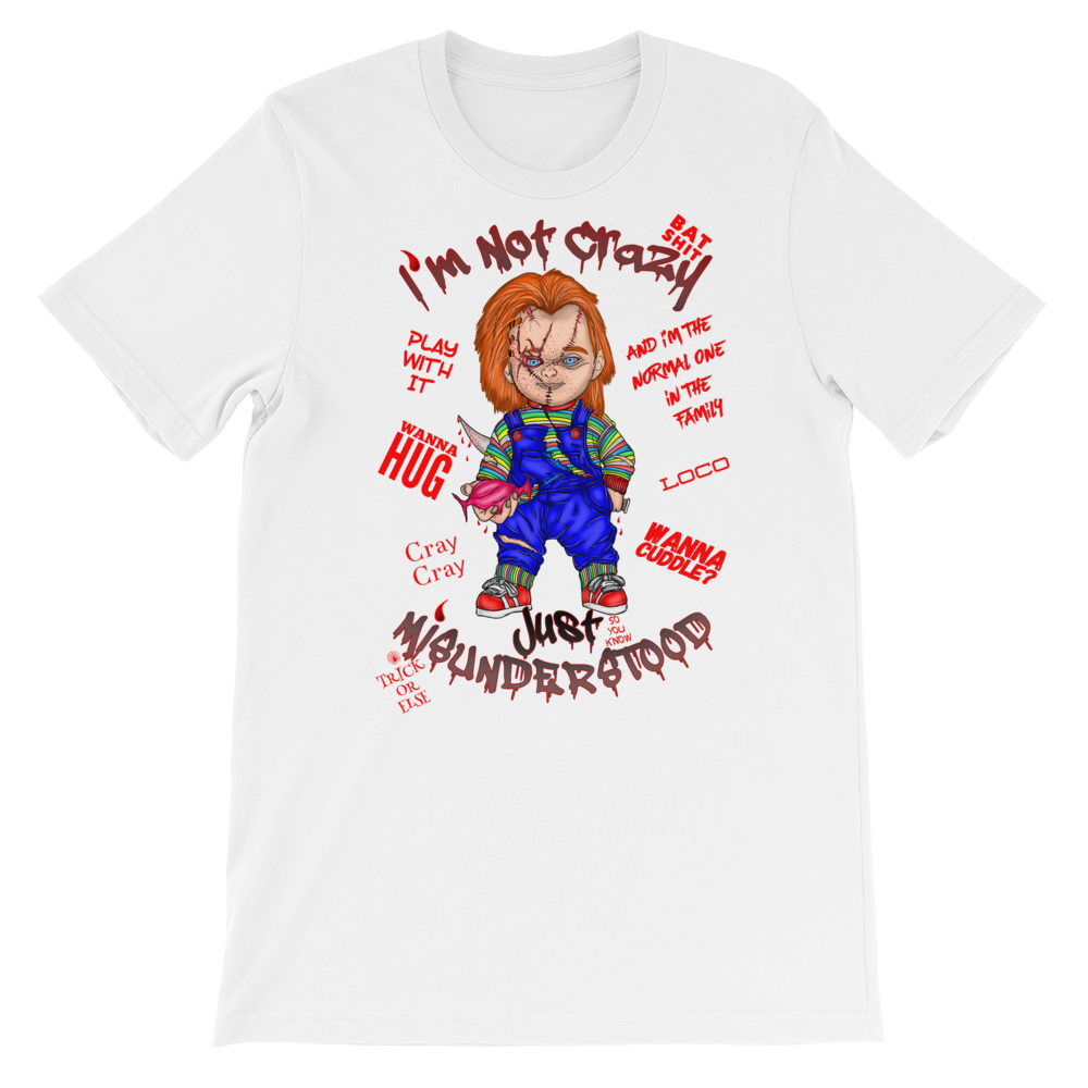 Get up chucky t hot sale shirt