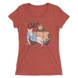 Ladies' Spoiled Brown Cat #1 T-Shirts (Premium)