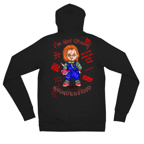 Crazy Chucky Zip Hoodies (Premium)
