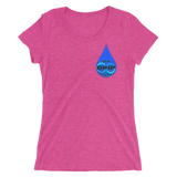Ladies' New Drip Alert Royal T-Shirts (Premium)