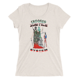 Ladies' Crooked Justice T-Shirts (Premium)