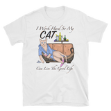 Spoiled Brown Cat #1 T-Shirts (Regular)