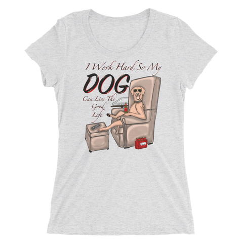 Ladies' Spoiled Dog T-Shirts (Premium)