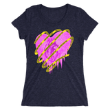 Ladies' Pink Cold Heart T-Shirts (Premium)